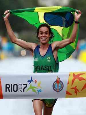 Franck Caldeira foi medalha de ouro na Maratona do Pan-Americano do Rio, em 2007