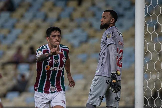 Fotos dos gols do Fluminense sobre o Atltico, no Maracan, em partida pela 10 rodada do Campeonato Brasileiro