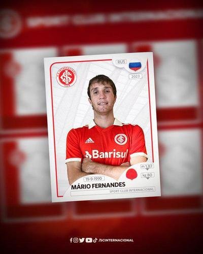 Internacional anunciou o lateral-direito Mario Fernandes