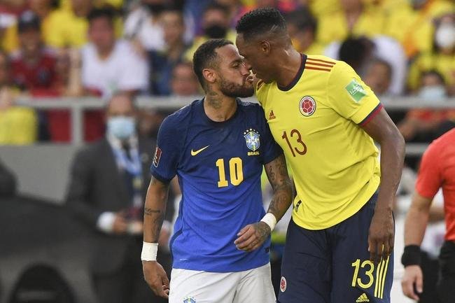 Em Barranquilla, Col�mbia e Brasil ficam no empate sem gols em duelo pelas Eliminat�rias da Copa do Mundo de 2022