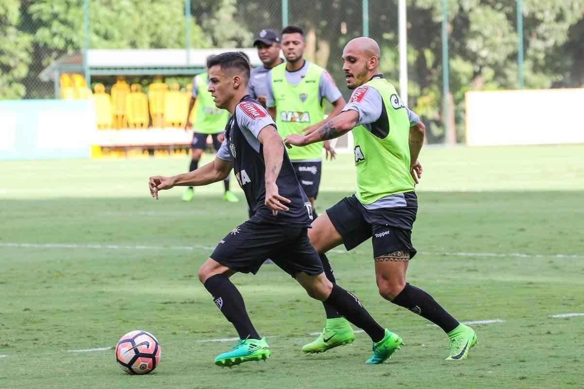 Elenco do Atltico se prepara para encarar o Sport Boys, pela fase de grupos da Copa Libertadores
