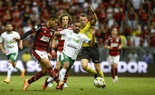 O Flamengo venceu o Juventude por 4 a 0 no primeiro turno