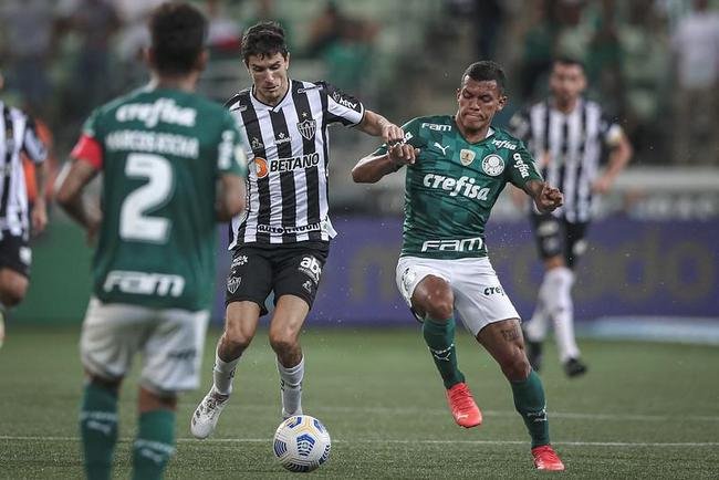 Fotos do jogo entre Palmeiras e Atltico, no Allianz Parque, em So Paulo, pela 35 rodada do Campeonato Brasileiro