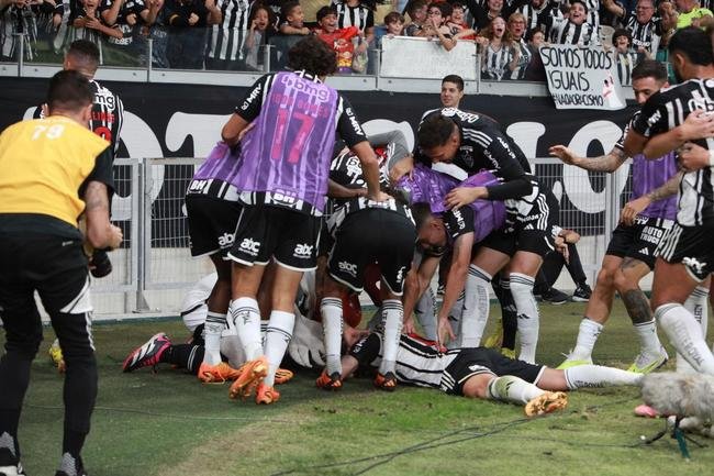 Fotos do jogo entre Atltico-MG e Palmeiras, pelo Brasileiro