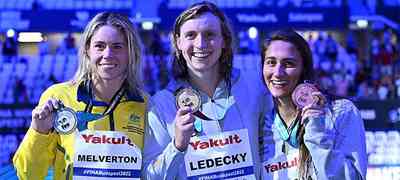 Katie Ledecky vence 800m em Budapeste e fatura 19º título mundial 