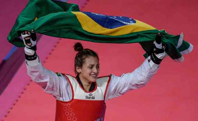 Maior esperana do taekwondo brasileiro no Japo  Milena Titoneli