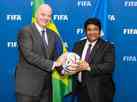 Presidente da CBF se rene com a Fifa e pede punio rigorosa por racismo