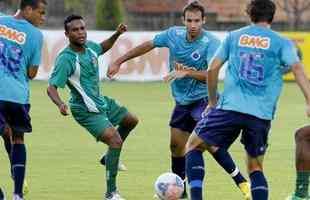 Time reserva do Cruzeiro enfrentou o Betim em jogo-treino disputado nesta sexta