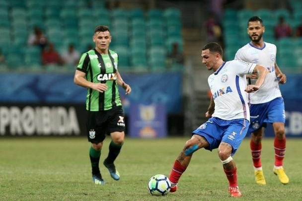 América enfrentou o Bahia neste sábado na Fonte Nova