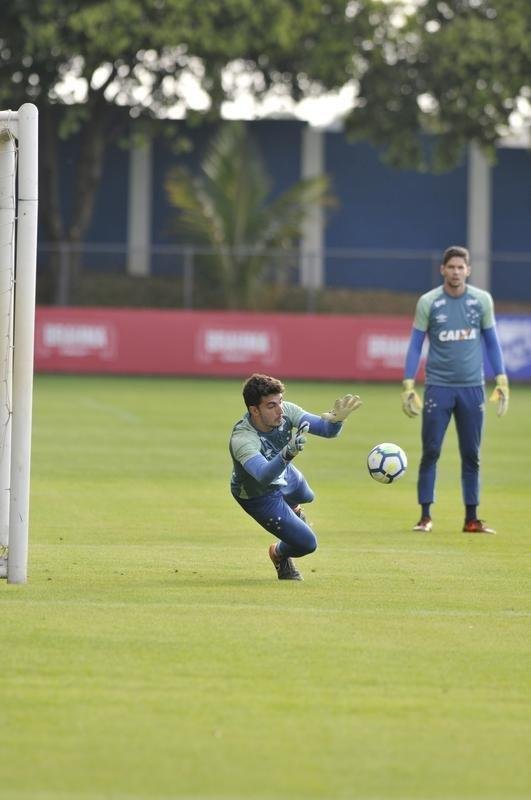 Imagens do treino do Cruzeiro desta quinta-feira, 12 de julho, na Toca da Raposa II
