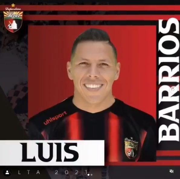 Luis Barrios, meia (Deportivo Lara, da Venezuela)