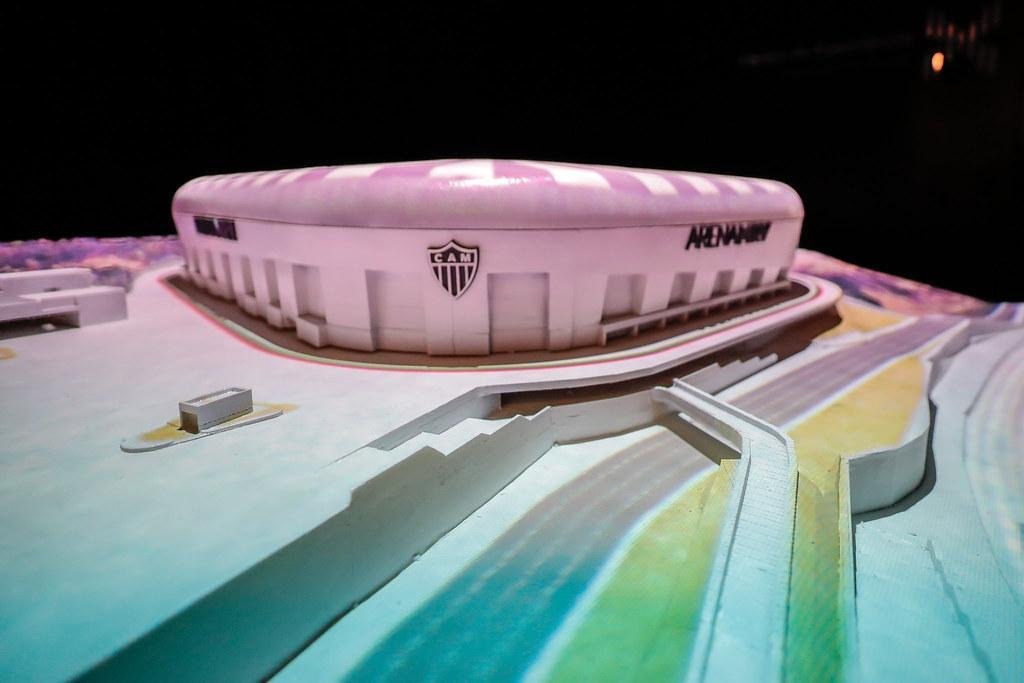 Fotos do Centro de Experincias da Arena MRV, estdio do Atltico