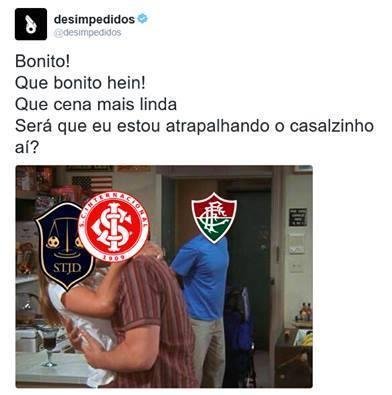Confira os memes da queda do Internacional