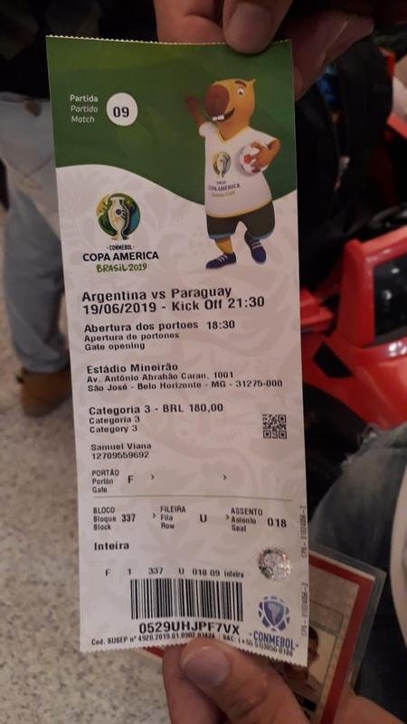 Movimentao na troca de ingressos para Copa Amrica em Belo Horizonte