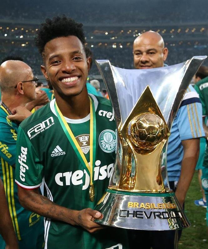 Tch Tch - Foi campeo brasileiro em 2016 e 2018 pelo Palmeiras.
