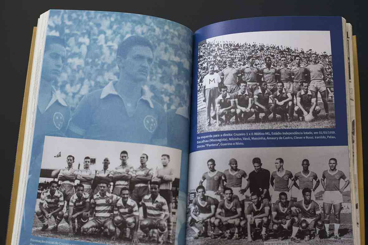 Guerino Isoni, meio-campista das décadas de 1940 e 1950, foi o primeiro jogador a vestir a camisa 10 do Cruzeiro. (Reprodução do livro 'Guerino Isoni - O primeiro camisa 10 do Cruzeiro')