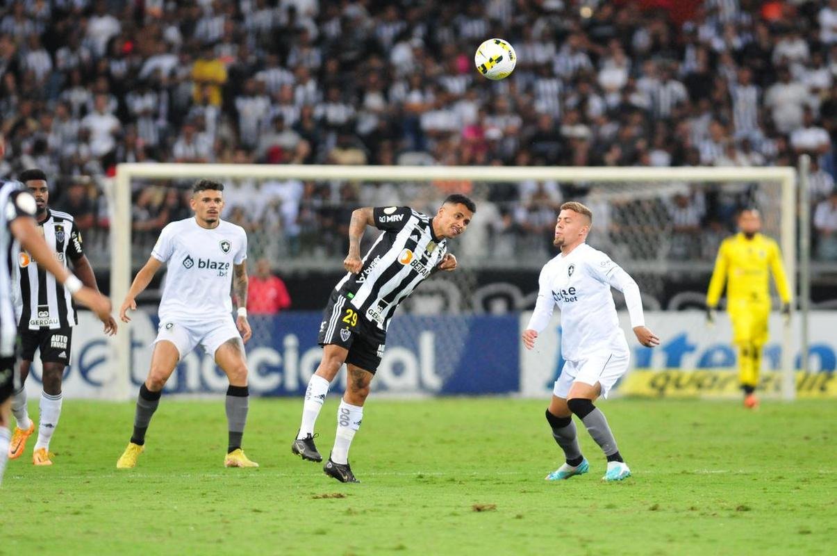 Atltico recebeu o Botafogo no Mineiro, em Belo Horizonte, pela 36 rodada do Campeonato Brasileiro de 2022.
