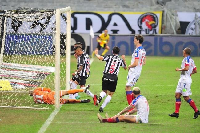 Imagens do confronto entre Atltico e Bahia, vlido pelas oitavas de final da Copa do Brasil 2021