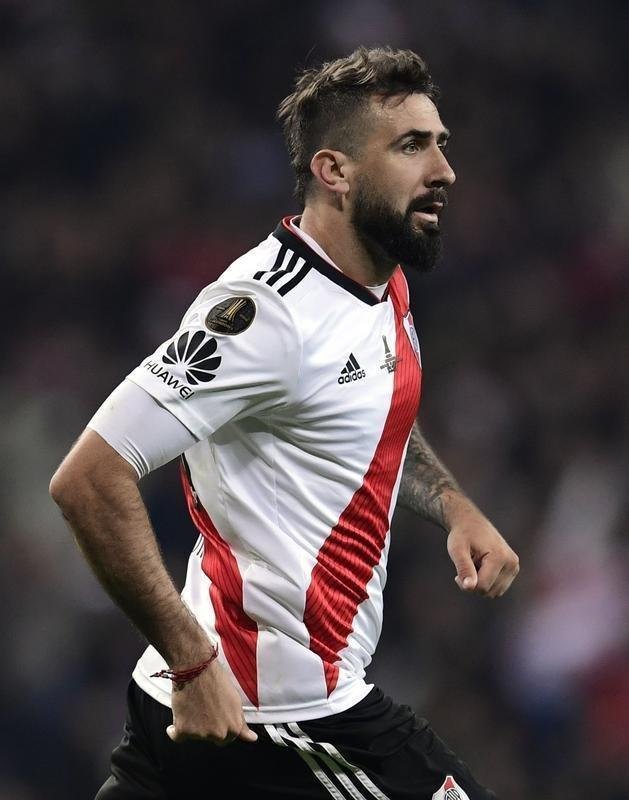 Lucas Pratto marcou o gol do River Plate na deciso da Libertadores, em Madri, contra o Boca