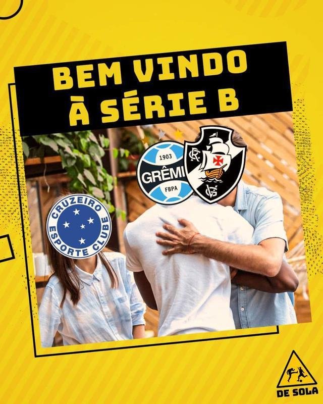 Veja os memes do rebaixamento do Grmio  Srie B