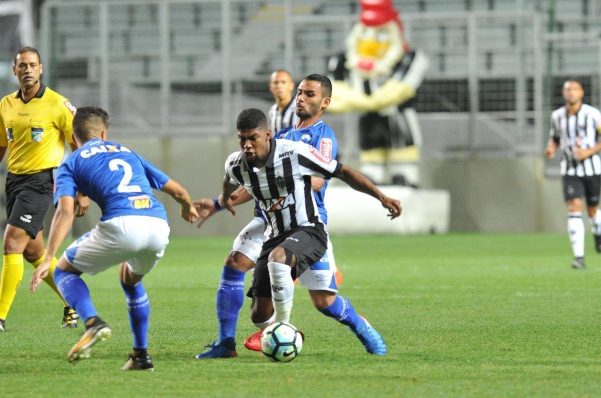 Imagens do clssico entre Atltico e Cruzeiro pela Supercopa Sub-20