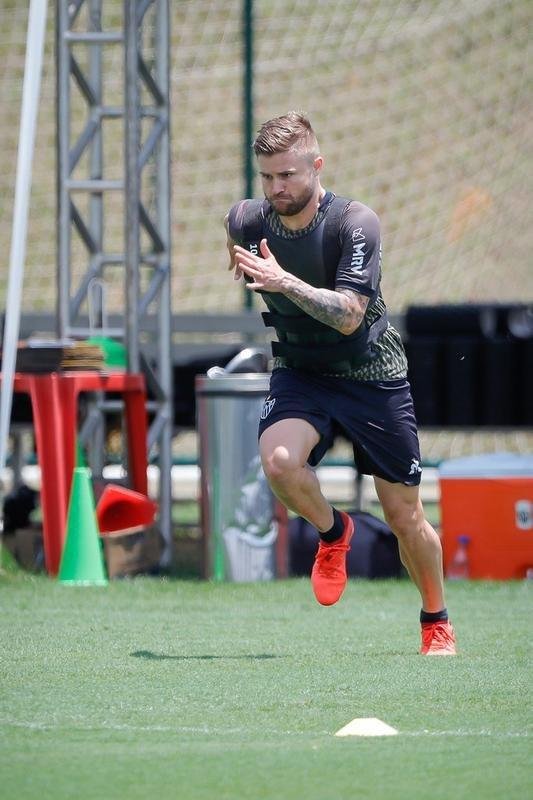 Fotos do treino: Atlético se prepara para enfrentar o Corinthians