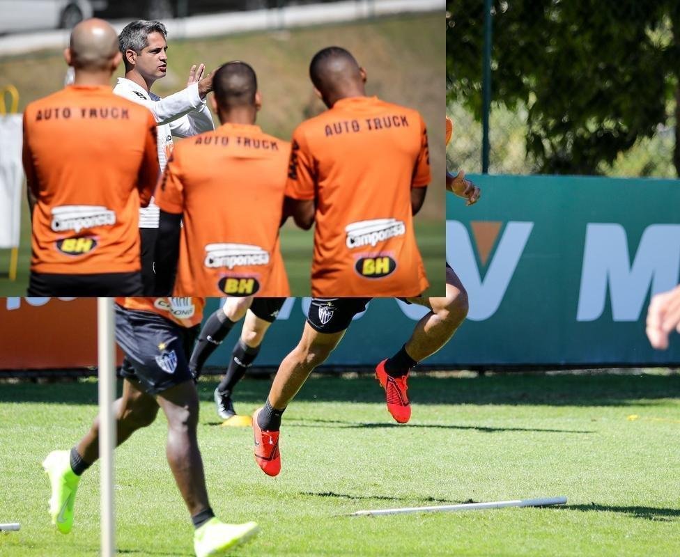 Atltico fez, nesta sexta, ltimo treino antes do duelo na Arena da Baixada