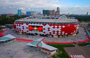 Estdio Spartak, em Moscou, ter capacidade para receber 42 mil espectadores e ser uma das sedes da Copa das Confederaes