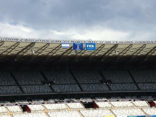 Organizao das Eliminatrias da Copa do Mundo j personalizou setores do Gigante da Pampulha