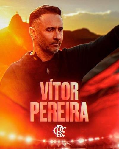 Flamengo anunciou o técnico Vitor Pereira