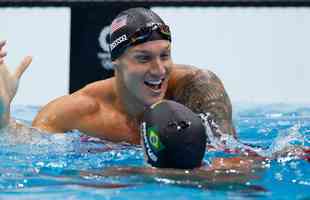 Bruno Fratus, do Minas, percorreu os 50m da piscina do Tokyo Aquatics Centre em 21s57 e levou o bronze