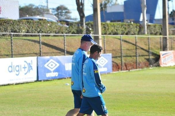 Cruzeiro se reapresentou na Toca II após classificação às quartas de final da Copa do Brasil