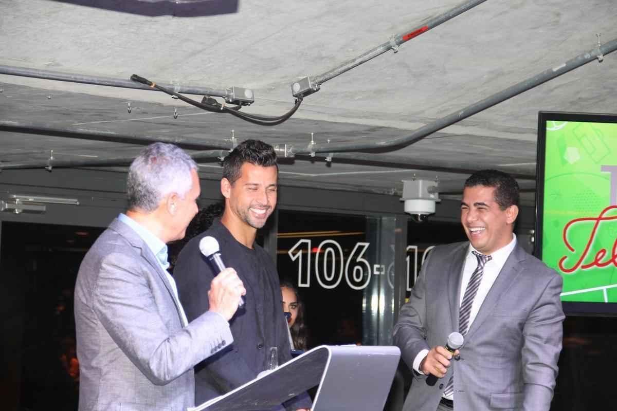 Premiao da 16 edio do Trofu Tel Santana, evento realizado no Mineiro