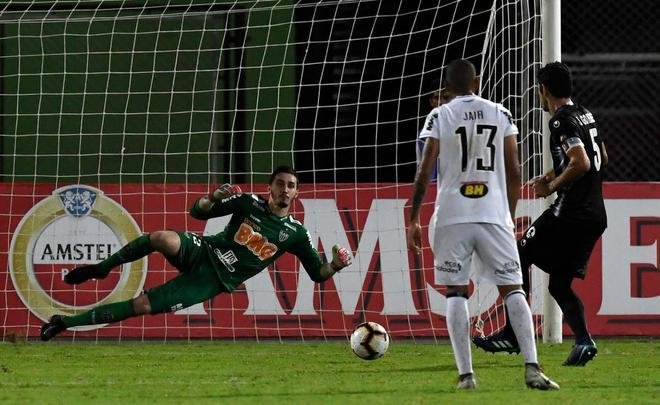 Fotos do segundo tempo de Zamora x Atltico, em Barinas, pela Copa Libertadores