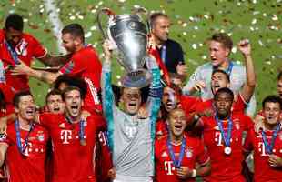 A festa do Bayern com a conquista da Liga dos Campeões