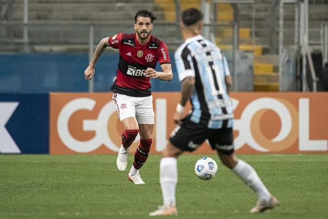 Fotos do jogo entre Grmio e Flamengo, na Arena do Grmio, em Porto Alegre, pela segunda rodada do Campeonato Brasileiro (23/11/2021)