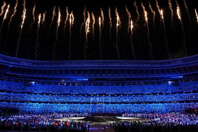 Fotos da Cerim�nia de Encerramento dos Jogos Ol�mpicos de T�quio