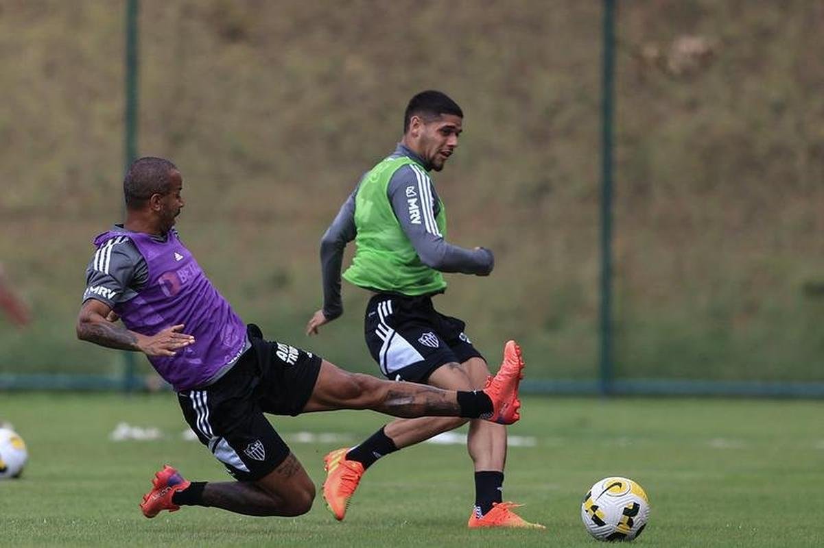 Atltico se prepara na Cidade do Galo para a partida de domingo (31), contra o Inter, no Beira-Rio