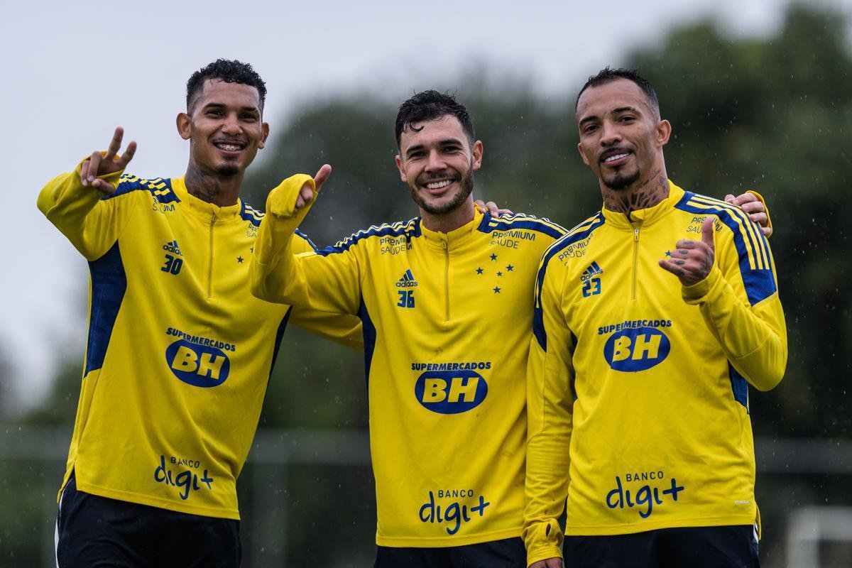Fotos do treino do Cruzeiro nesta quinta-feira (11/11)