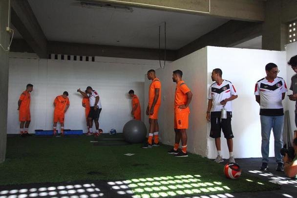 A reapresentação do elenco contou com o goleiro Carlos Miguel, ex-Internacional, o meia Diogo, ex-Atlético-AC e o volante Júlio Romão, ex-Ponte Preta, todos novidades para o elenco Tricolor de 2020