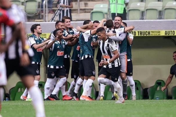 Veja fotos da goleada do Atlético por 5 a 0 sobre o Tupynambás