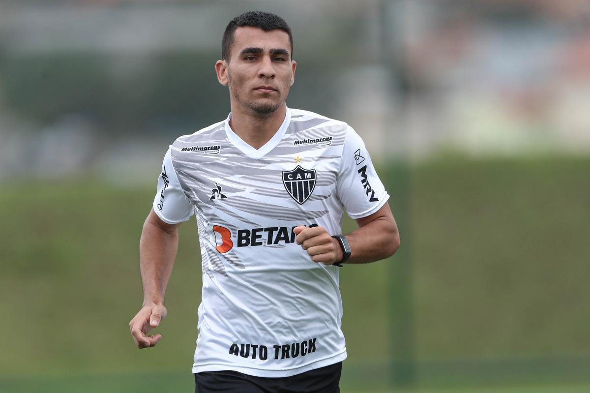 Treino do Atltico nesta tera-feira, 9 de maro de 2021