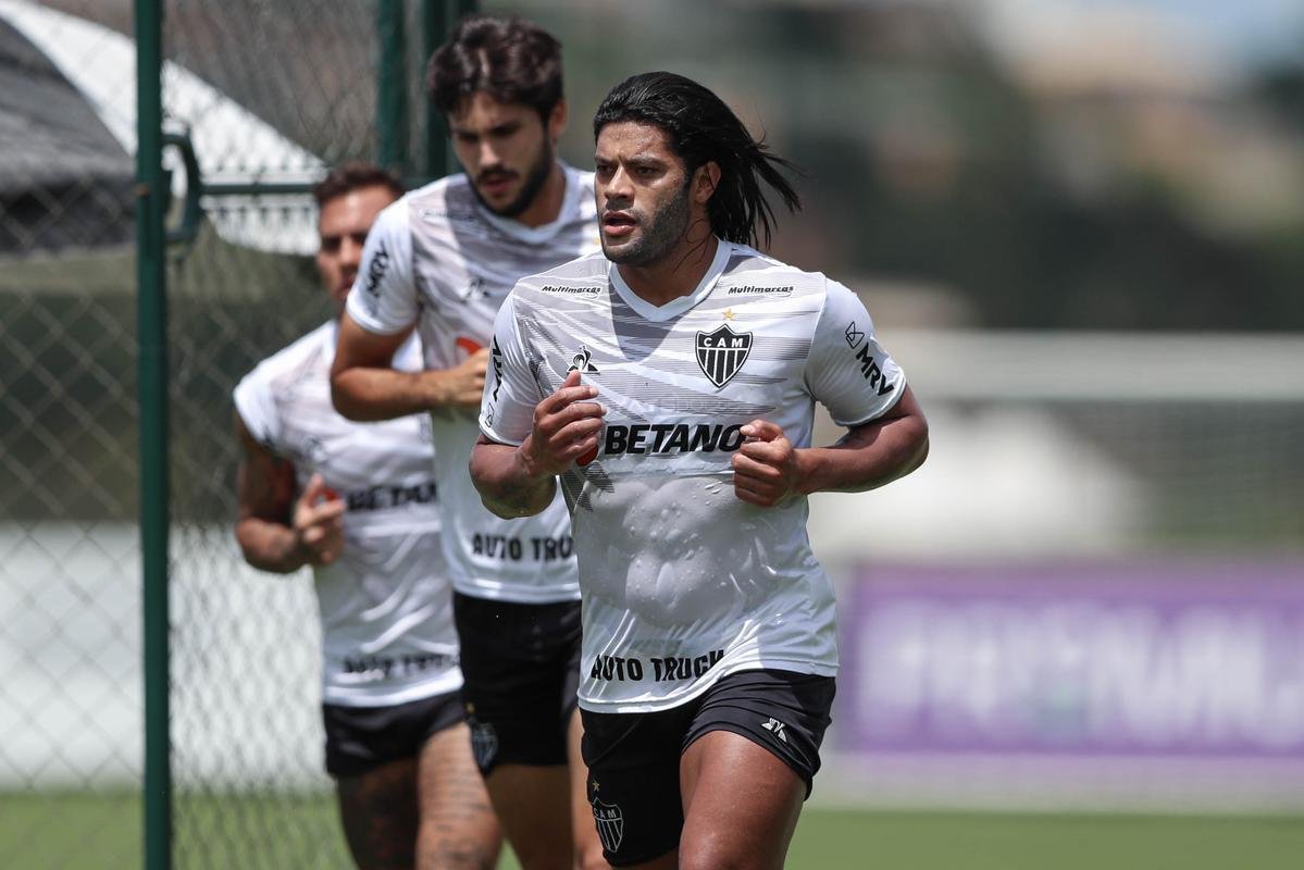 Treino do Atltico em 15/3/2021, na Cidade do Galo