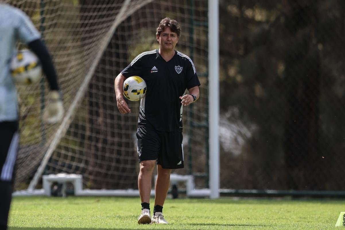 Fotos do ltimo treino do Atltico antes do jogo contra o Botafogo