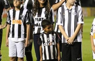 Atl�tico saiu atr�s, conseguiu virada com R�ger Guedes e Ricardo Oliveira, mas cedeu empate no Morumbi