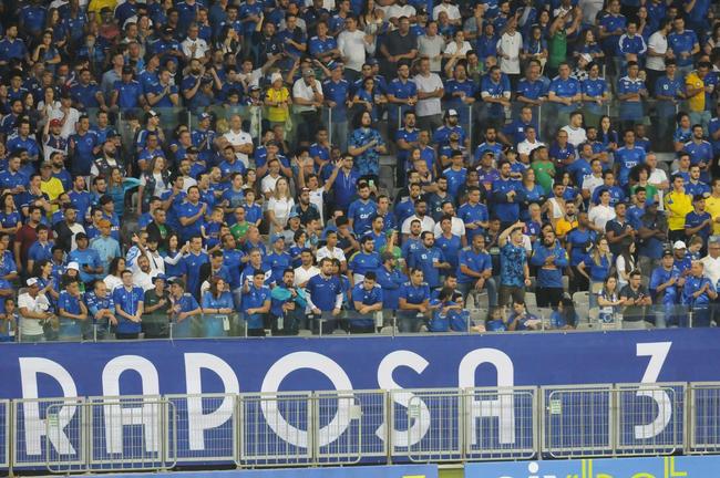 Torcida do Cruzeiro deu show mais uma vez e lotou o Mineiro na partida contra o CRB pela 11 rodada da Srie B