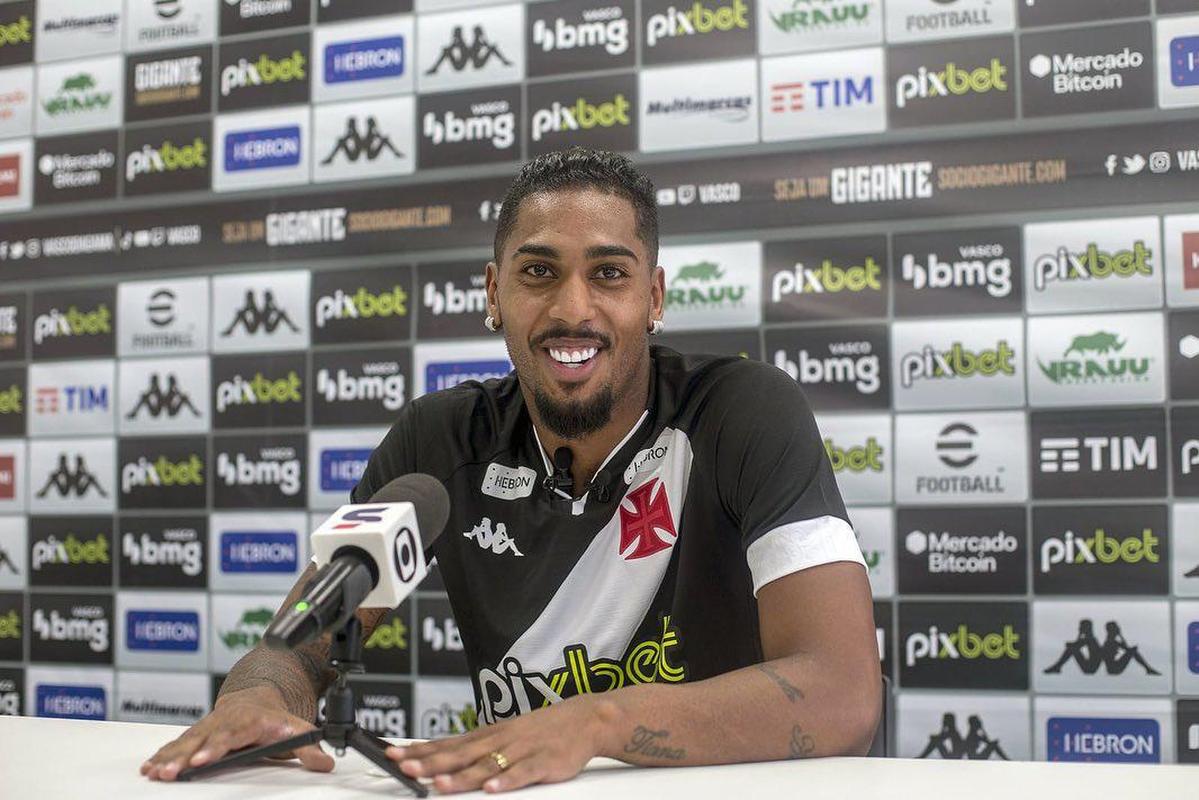 Fbio Gomes: atacante emprestado ao Vasco da Gama