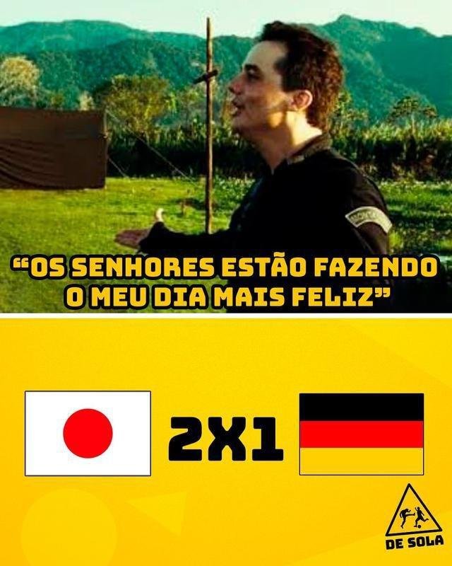Memes da derrota da Alemanha para o Japo