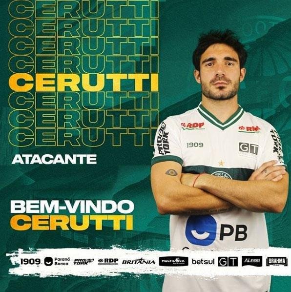 Ezequiel Cerutti - atacante argentino foi contratado pelo San Lorenzo, da Argentina