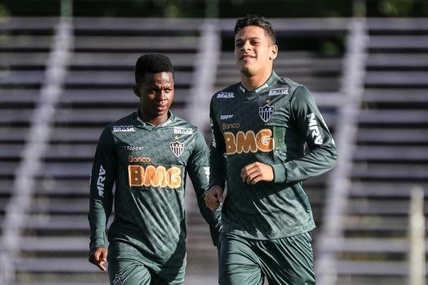 Veja fotos do ltimo treino do Atltico antes do jogo contra o Nacional-URU